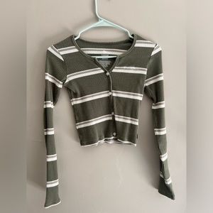 Five star cropped long sleeve